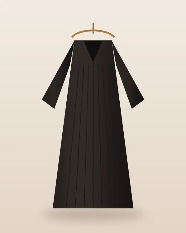 Classic Black Abaya